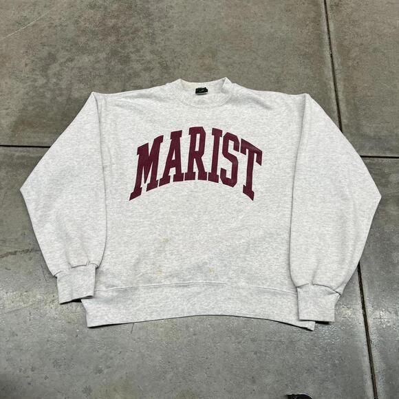 American Vintage Other - vintage marist university made in usa collegiate grey crewneck size xl